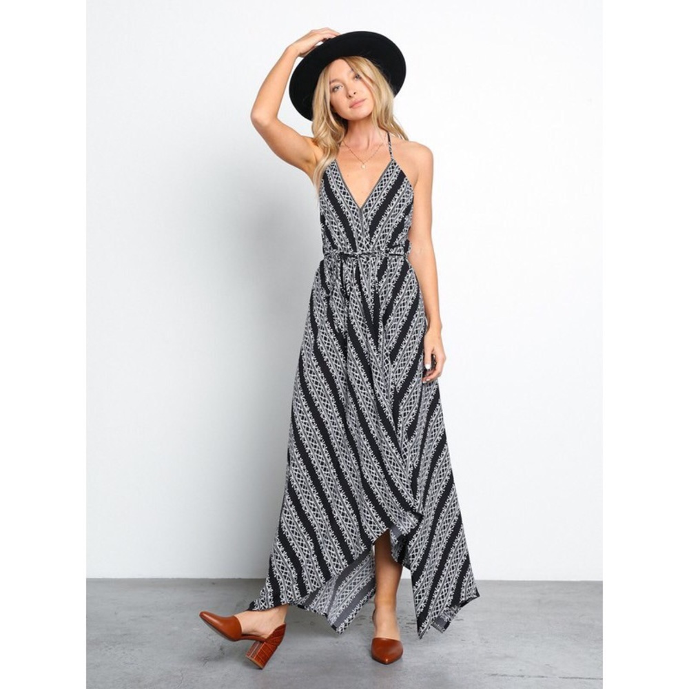 >>LAST<< Erin Printed Midi Dress - Copper - Picture 5 of 5